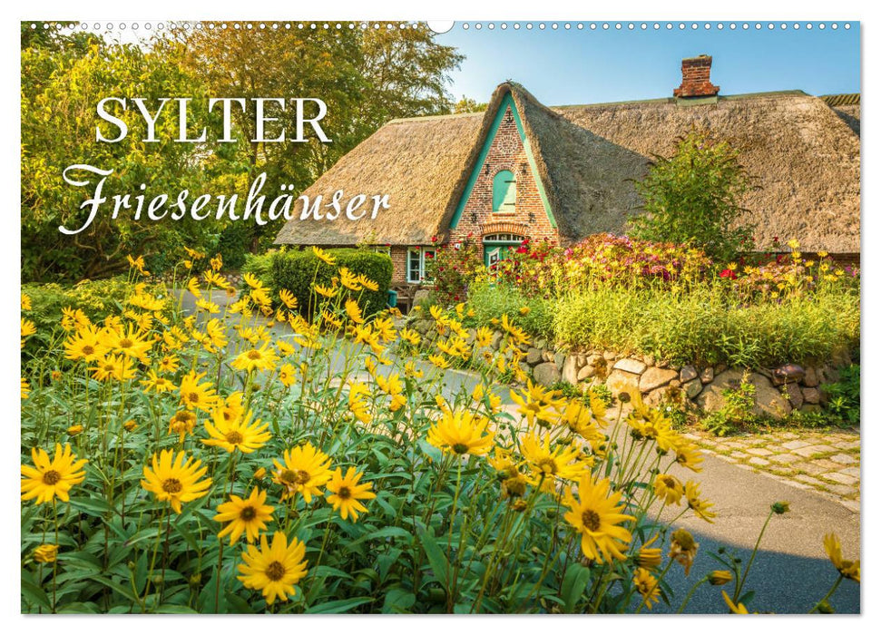 Sylter Friesenhäuser (CALVENDO wall calendar 2024) 