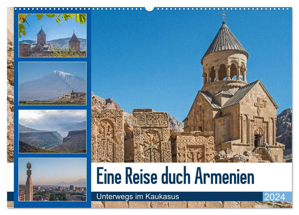 A journey through Armenia (CALVENDO wall calendar 2024) 