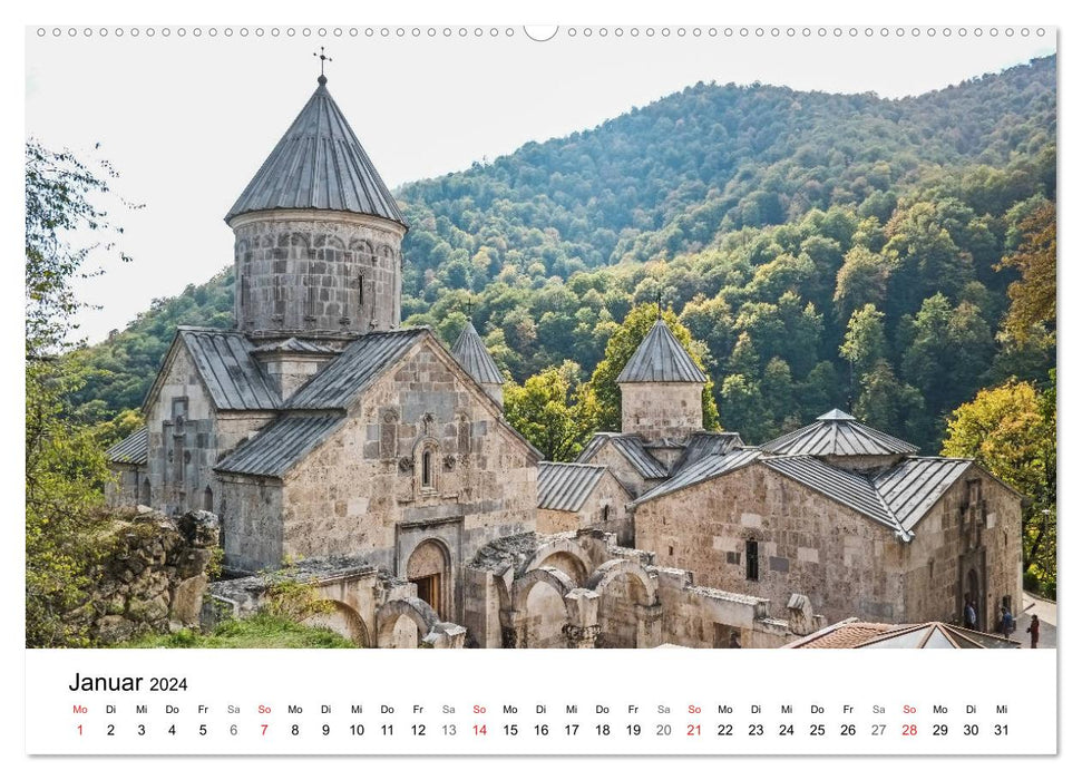 A journey through Armenia (CALVENDO wall calendar 2024) 