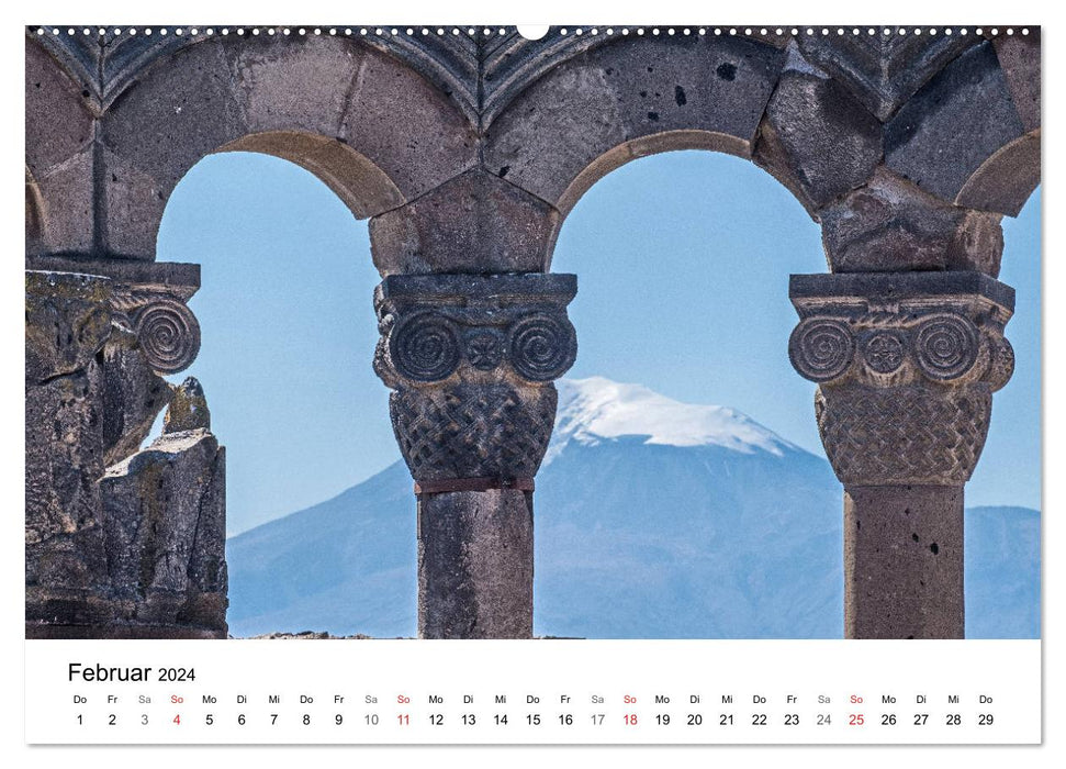 Eine Reise durch Armenien (CALVENDO Wandkalender 2024)