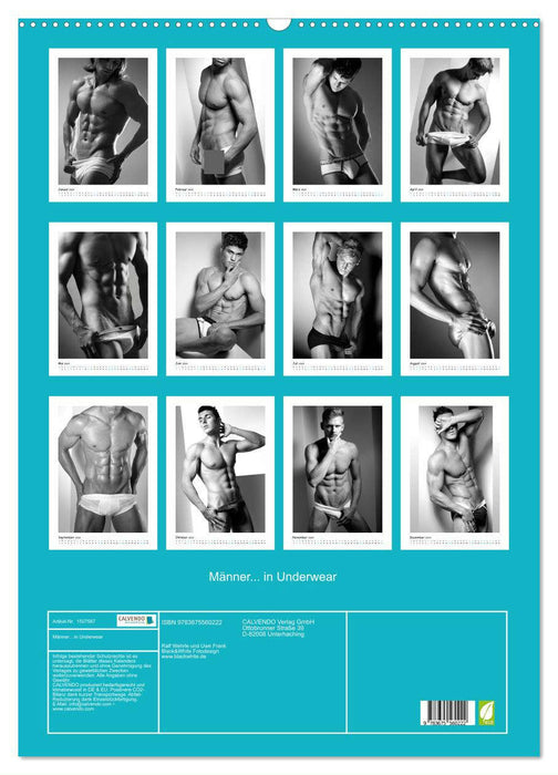 Männer... in Underwear (CALVENDO Wandkalender 2024)