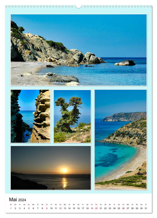 Inseltraum Kreta - Sehenswerte Ausflugsziele (CALVENDO Wandkalender 2024)