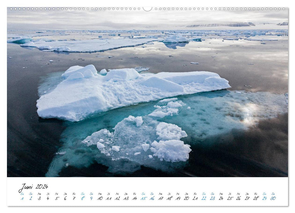 78° Nord - Arktische Momente in Svalbard (CALVENDO Premium Wandkalender 2024)