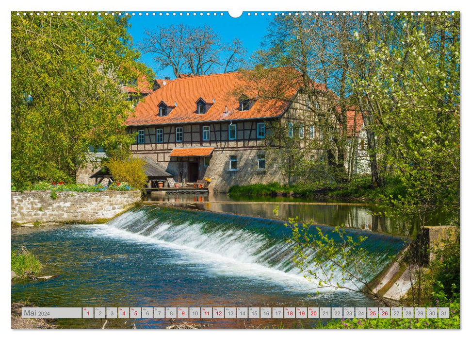 Thüringen Freistaat in Deutschlands Mitte (CALVENDO Premium Wandkalender 2024)