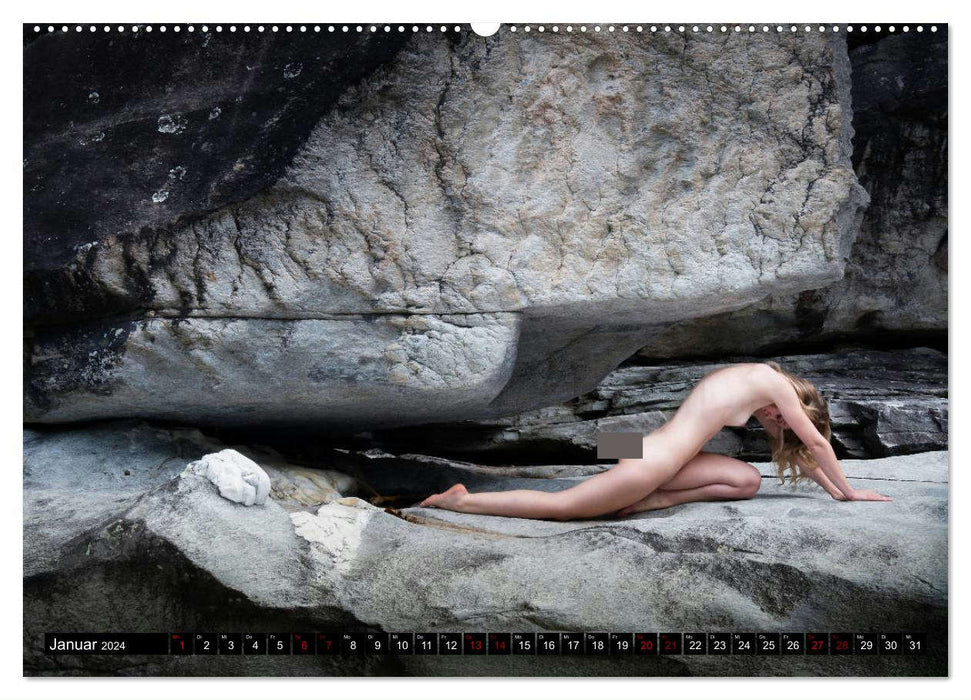 Aktfotografie in der Natur (CALVENDO Premium Wandkalender 2024)