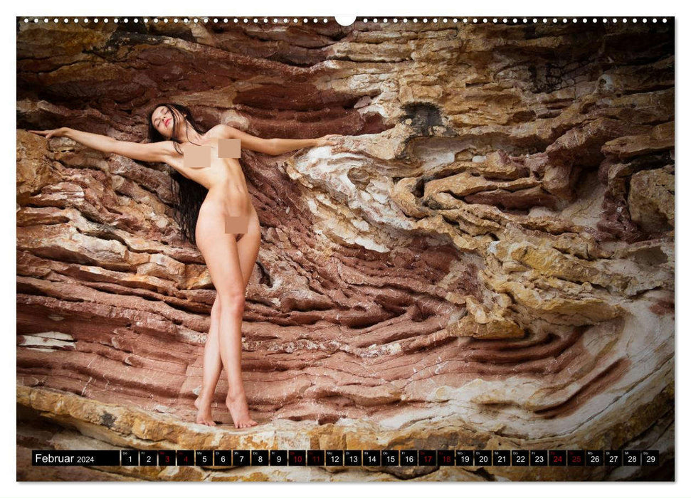 Aktfotografie in der Natur (CALVENDO Premium Wandkalender 2024)