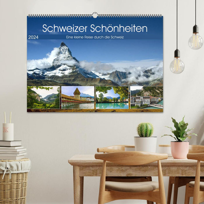 Schweizer Schönheiten (CALVENDO Wandkalender 2024)