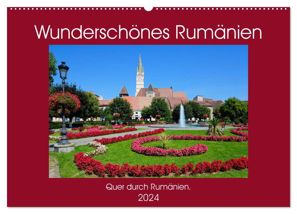 Wunderschönes Rumänien (CALVENDO Wandkalender 2024)