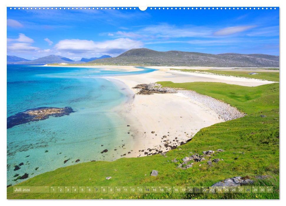 Von den Highlands zu den Hebriden (CALVENDO Premium Wandkalender 2024)