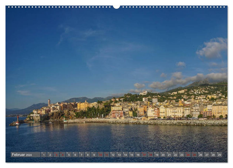 Korsika - Naturparadis im Mittelmeer (CALVENDO Premium Wandkalender 2024)
