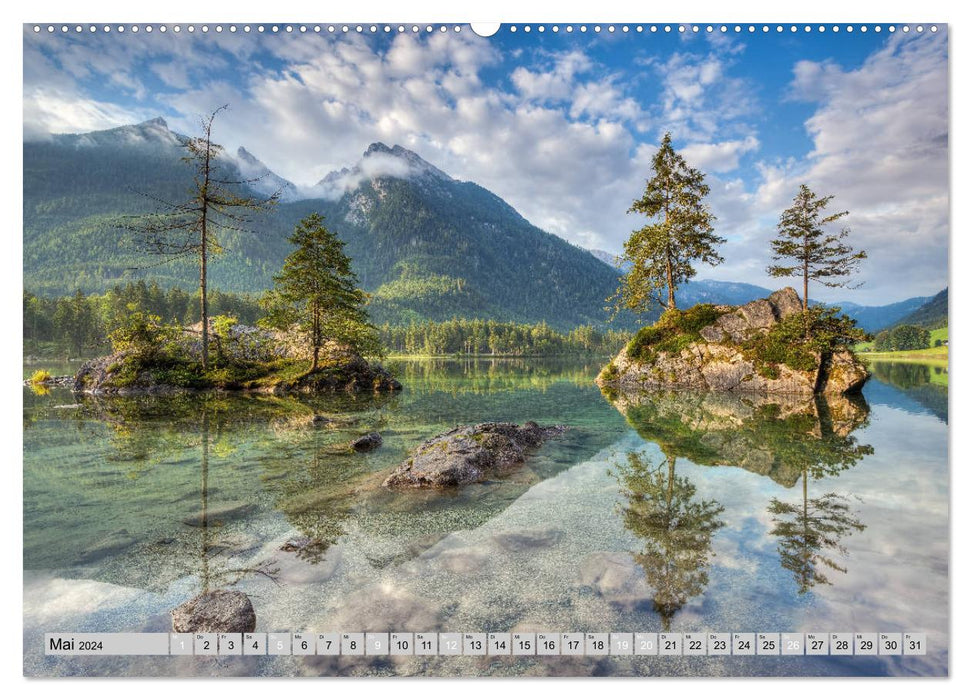 Wunderschönes Bayern (CALVENDO Premium Wandkalender 2024)