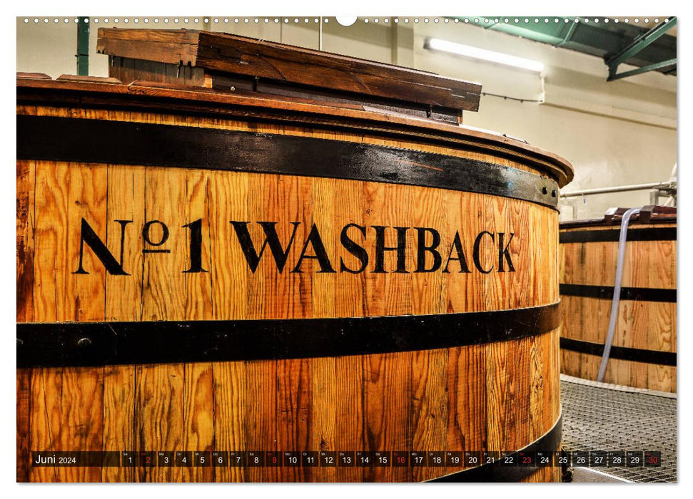 Whisky Distillery - Schottische Brennereien (CALVENDO Premium Wandkalender 2024)
