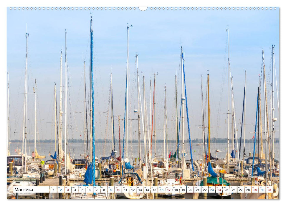 Schiff und Segel - HIDDENSEE (CALVENDO Premium Wandkalender 2024)