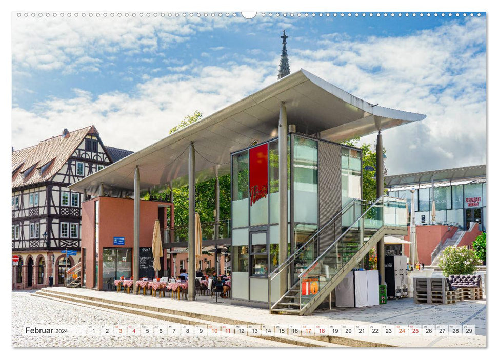 Aschaffenburg Impressionen (CALVENDO Premium Wandkalender 2024)