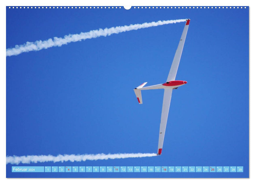 Segelflug - Den Traum vom Fliegen erfüllen (CALVENDO Premium Wandkalender 2024)