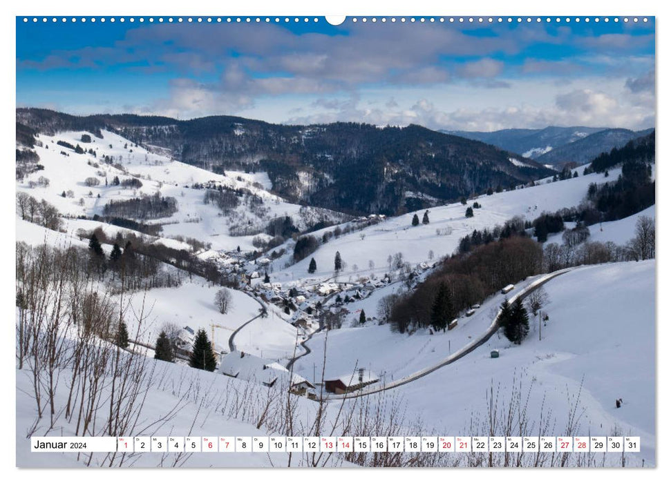 Idyllischer Schwarzwald (CALVENDO Premium Wandkalender 2024)