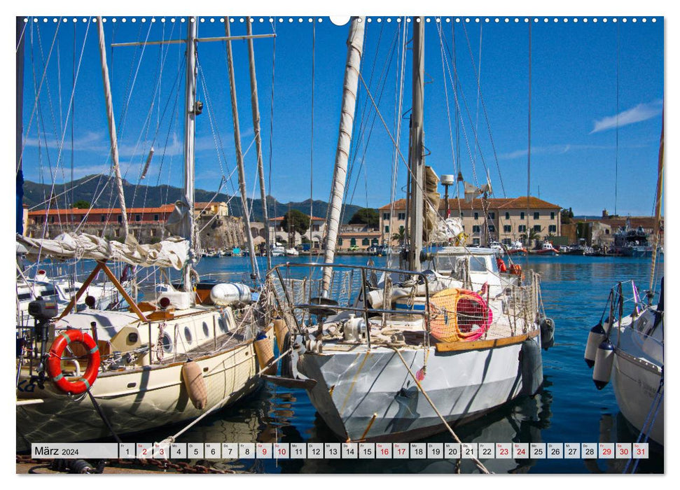Insel Elba Impressionen (CALVENDO Premium Wandkalender 2024)