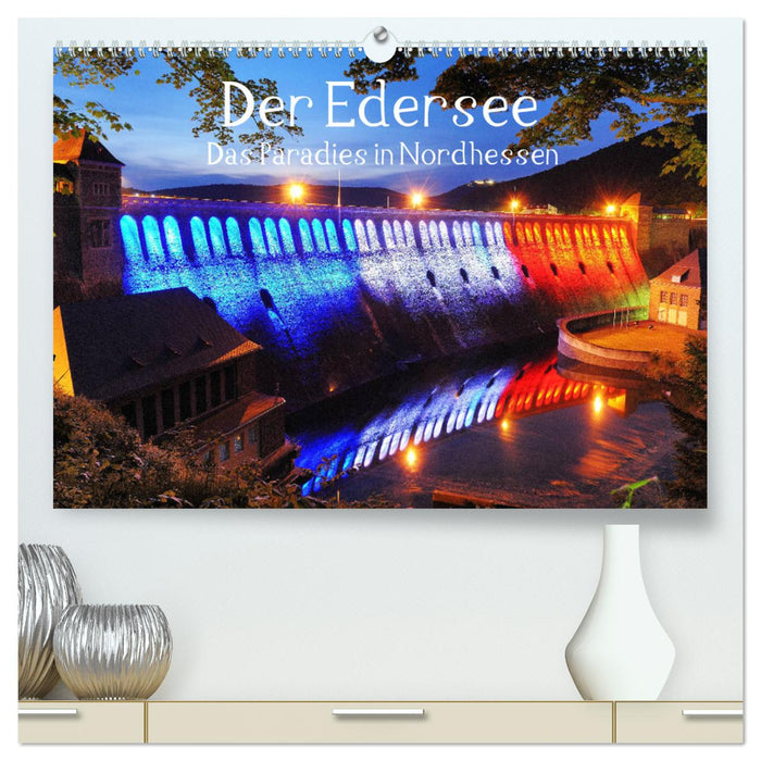 Der Edersee - Das Paradies in Nordhessen (CALVENDO Premium Wandkalender 2024)