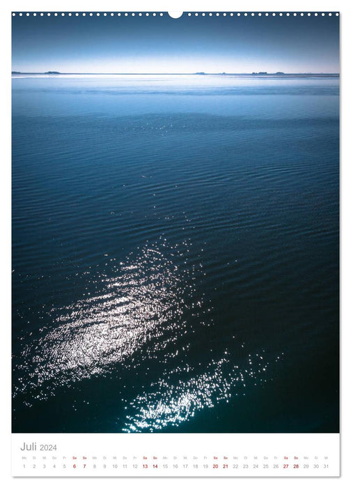 Amrum - Le visage de la mer du Nord (Calvendo Premium Wall Calendar 2024) 