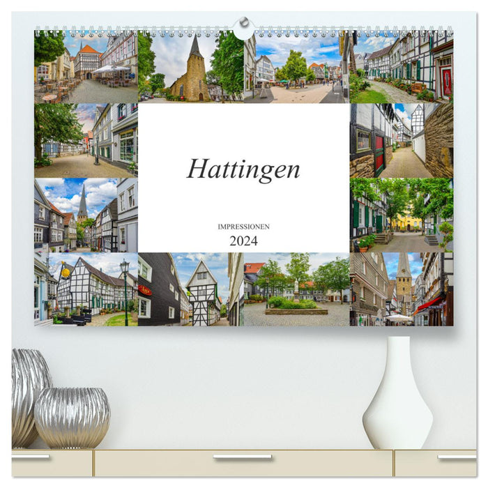 Hattingen Impressions (Calendrier mural CALVENDO Premium 2024) 