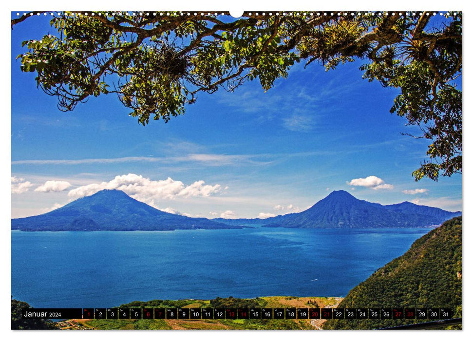 Guatemala - das Herz des Mayareiches (CALVENDO Premium Wandkalender 2024)