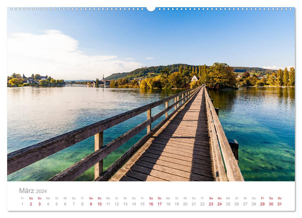 BODENSEE Drei Länder - ein See (CALVENDO Premium Wandkalender 2024)