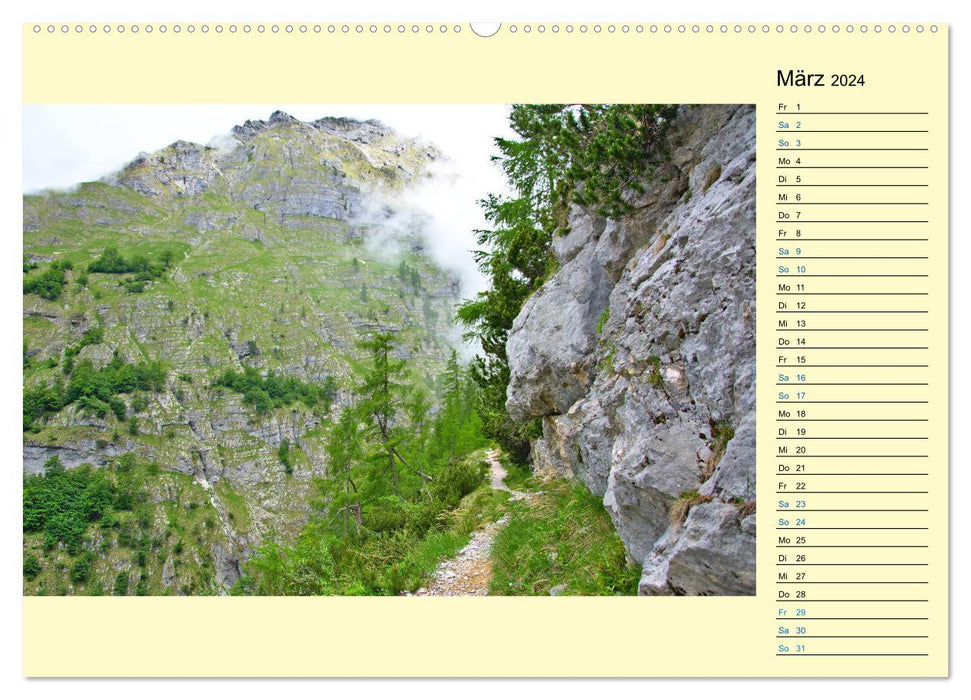 Slowenien - Impressionen eines Naturjuwels (CALVENDO Wandkalender 2024)