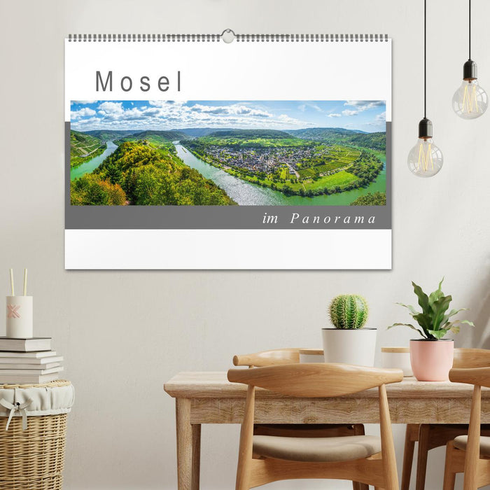 Mosel im Panorama (CALVENDO Wandkalender 2024)