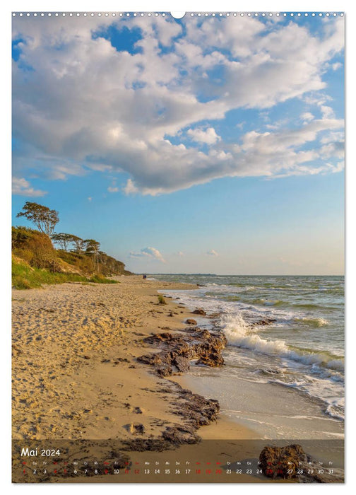 Wunderbare Ostseelandschaft Fischland-Darß-Zingst (CALVENDO Wandkalender 2024)