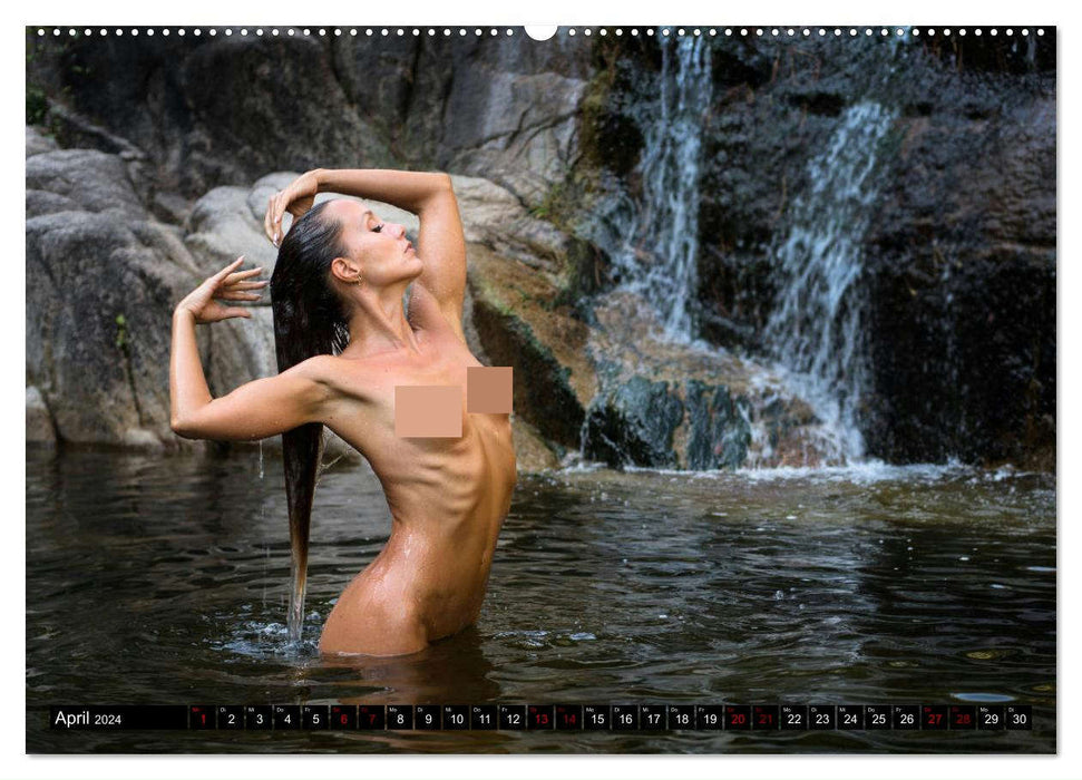 Photographie de nu dans la nature (Calendrier mural CALVENDO 2024) 