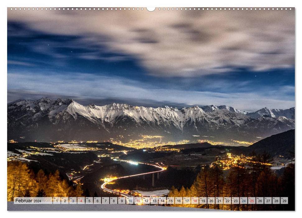 Innsbruck - Hauptstadt der Alpen (CALVENDO Wandkalender 2024)