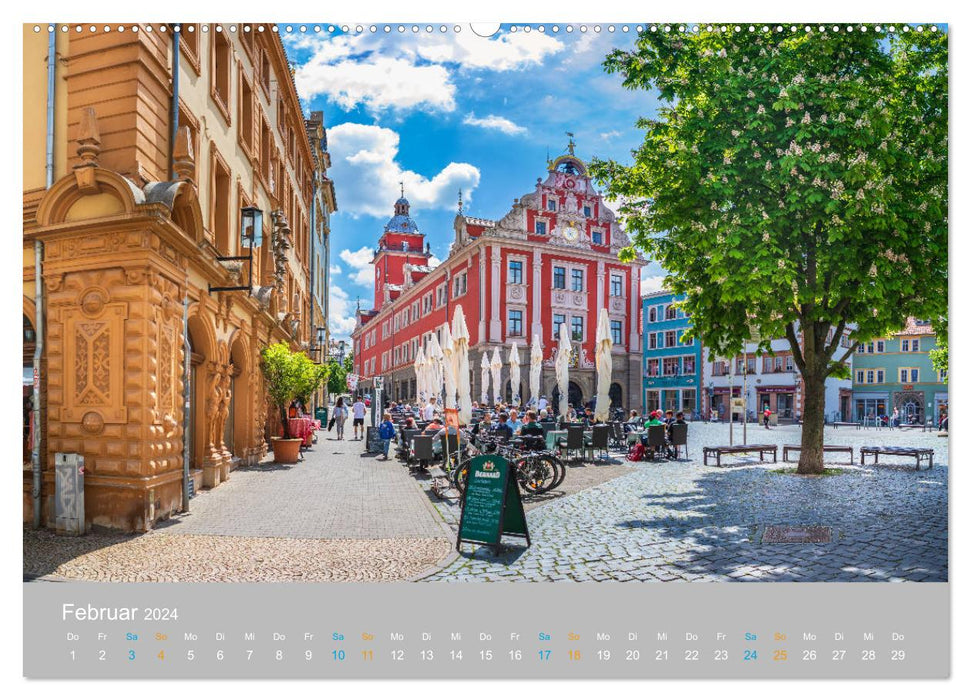 Gotha - zwischen Barock und Renaissance (CALVENDO Premium Wandkalender 2024)