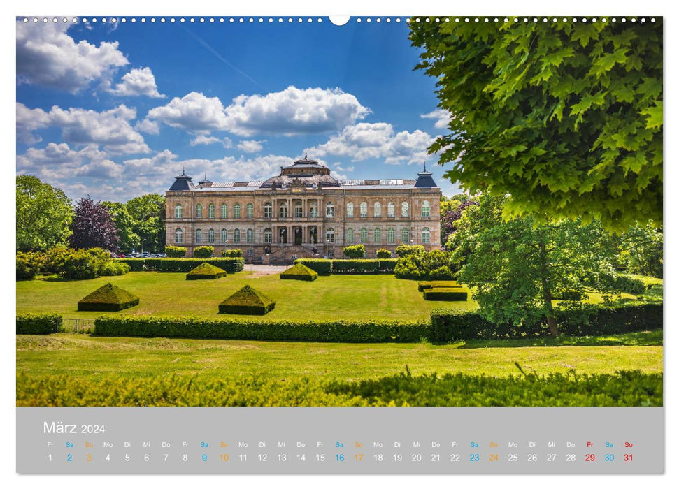 Gotha - zwischen Barock und Renaissance (CALVENDO Premium Wandkalender 2024)