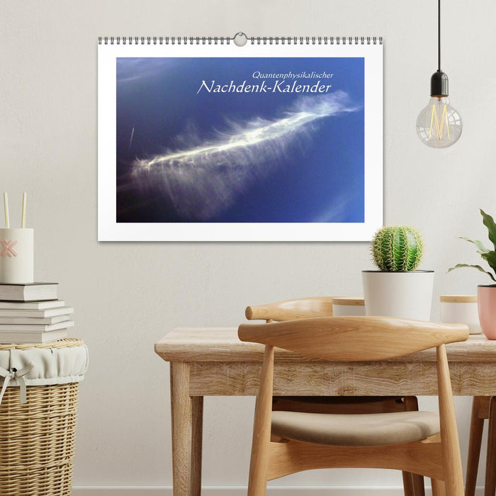 Quantum physical reflection calendar (CALVENDO wall calendar 2024) 