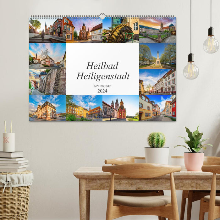 Heilbad Heiligenstadt Impressionen (CALVENDO Wandkalender 2024)