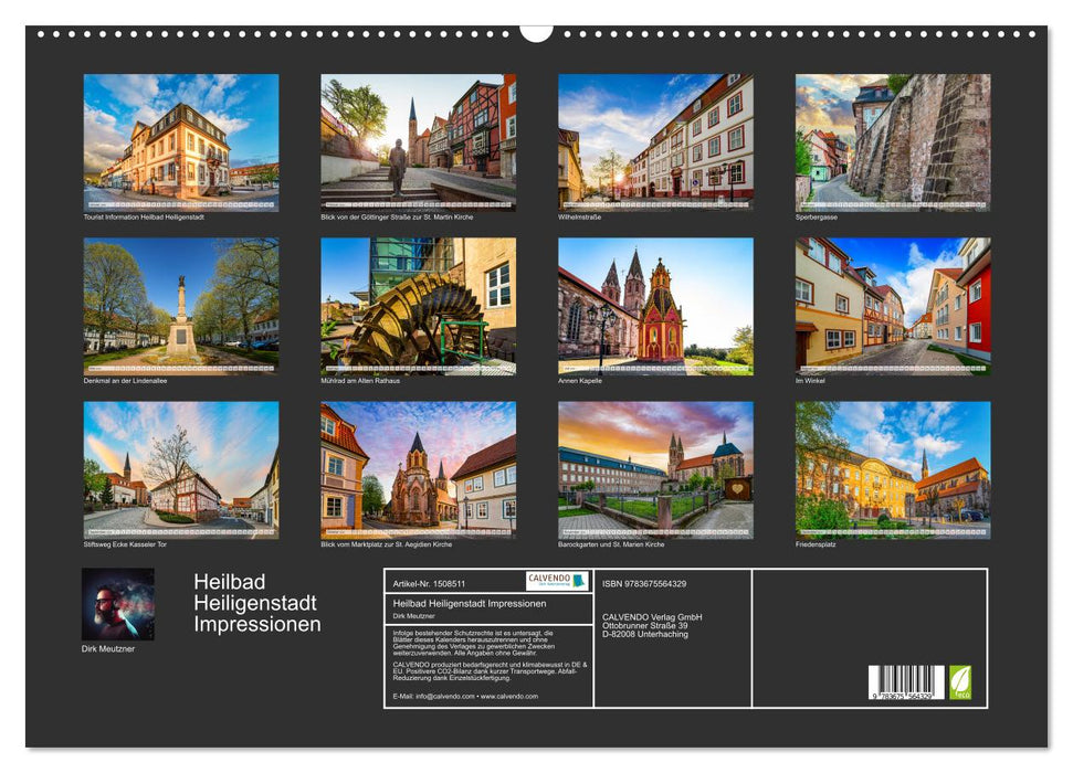 Heilbad Heiligenstadt impressions (CALVENDO wall calendar 2024) 