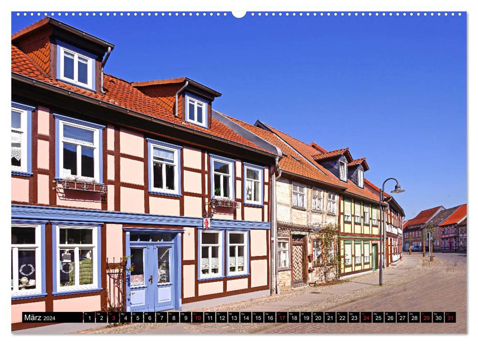 Hanseatic City of Salzwedel (CALVENDO Premium Wall Calendar 2024) 