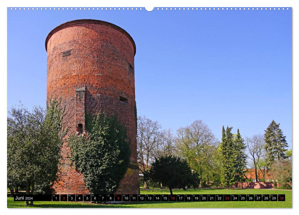 Hanseatic City of Salzwedel (CALVENDO Premium Wall Calendar 2024) 