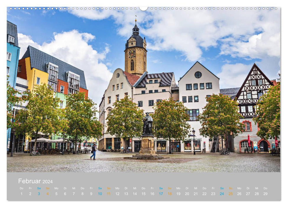 Jena - between tradition and technology (CALVENDO Premium Wall Calendar 2024) 