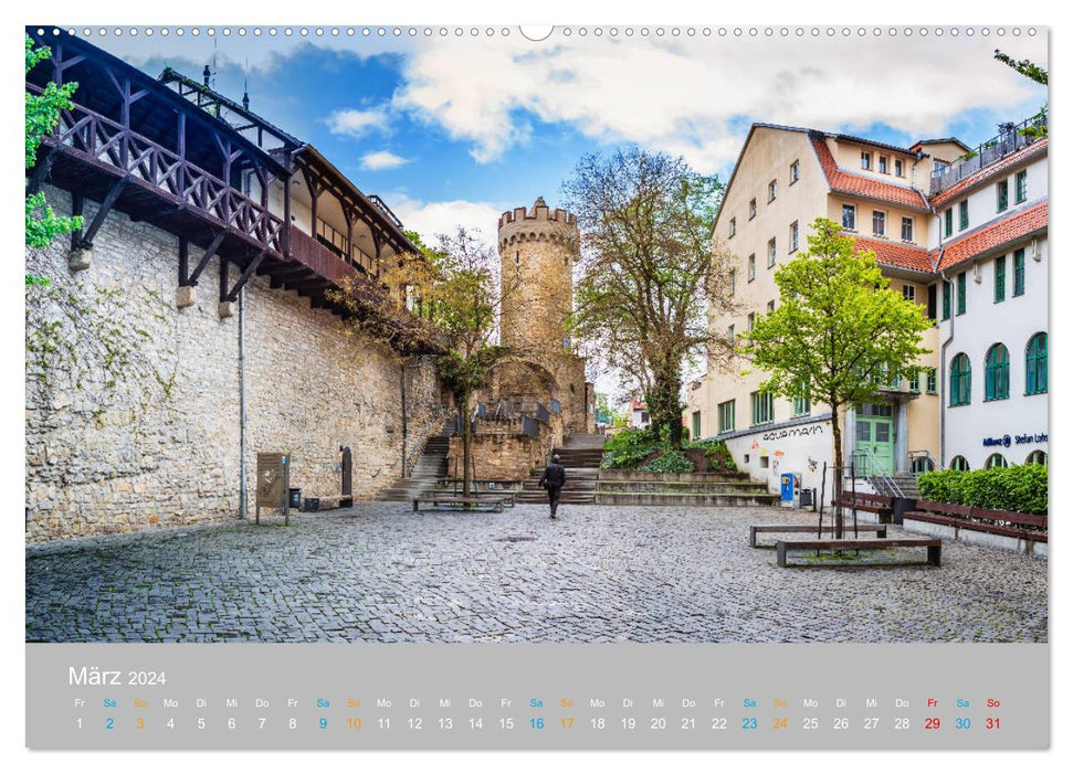 Jena - between tradition and technology (CALVENDO Premium Wall Calendar 2024) 