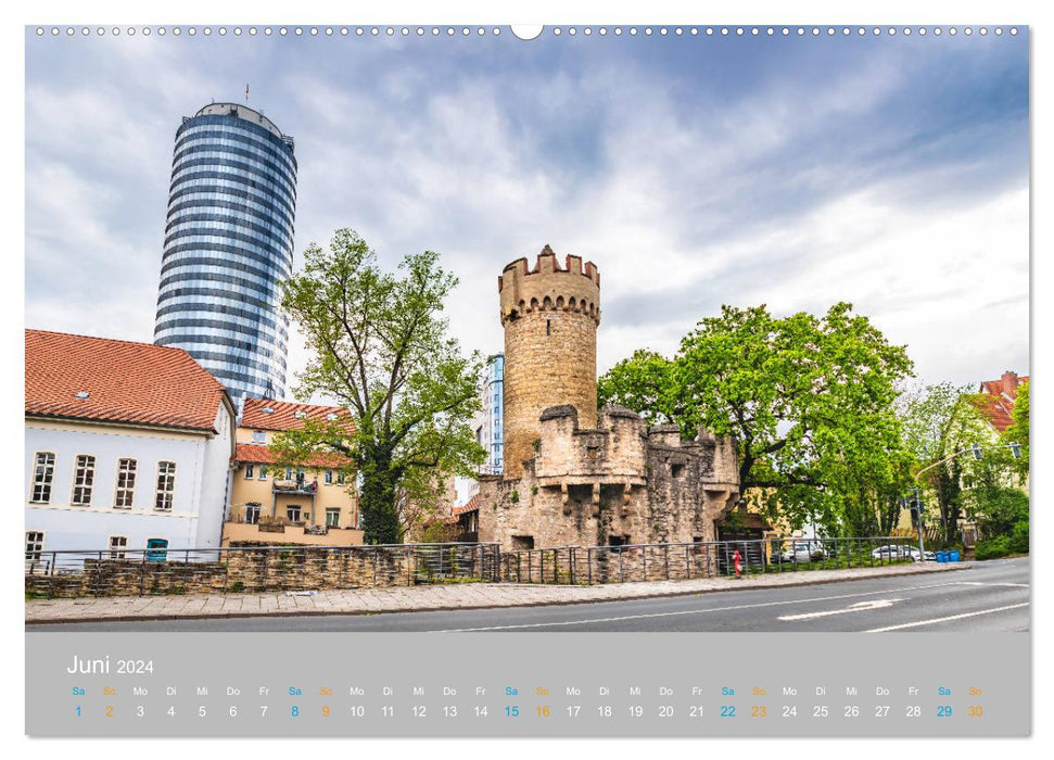 Jena - between tradition and technology (CALVENDO Premium Wall Calendar 2024) 