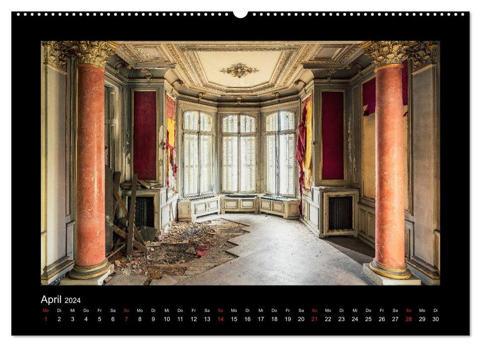 Die Schönheit des Verfalls - Lost Places (CALVENDO Premium Wandkalender 2024)