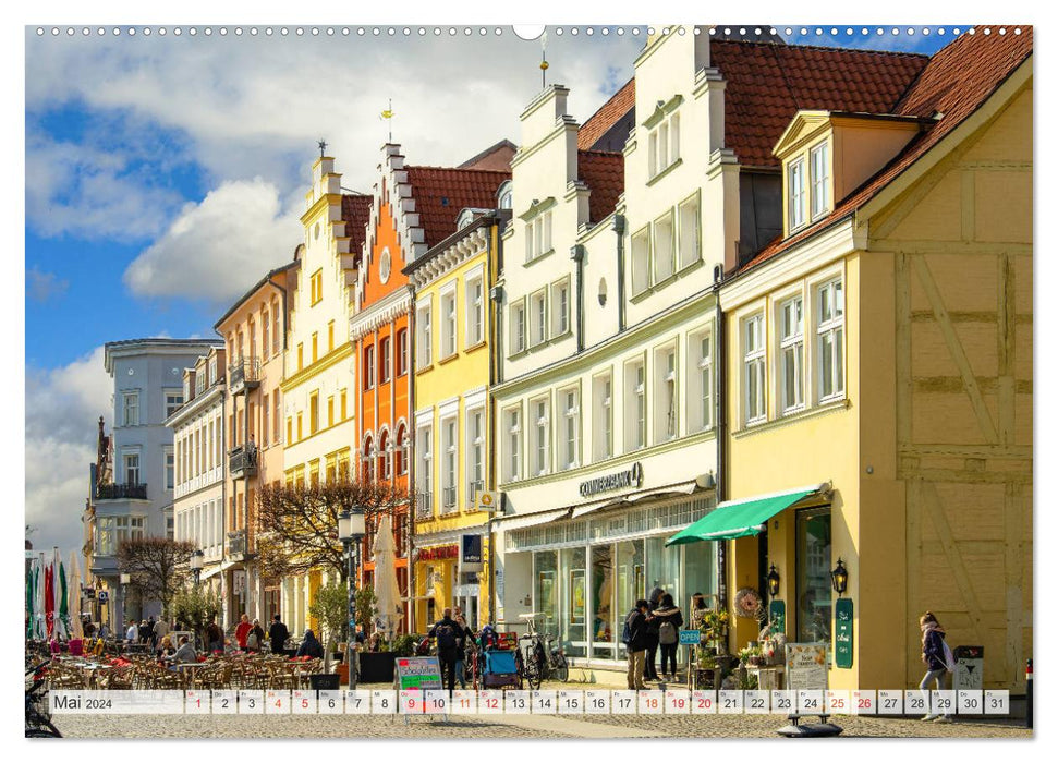 Greifswald Impressionen (CALVENDO Premium Wandkalender 2024)