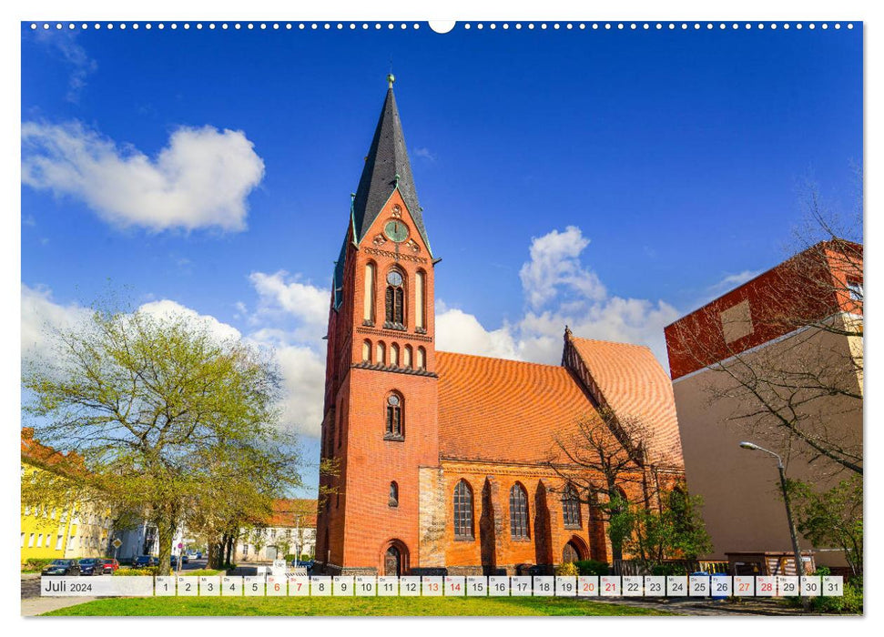 Frankfurt Oder Impressionen (CALVENDO Premium Wandkalender 2024)