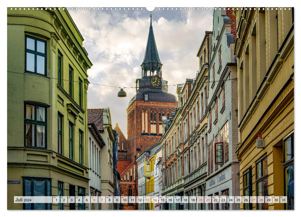 Güstrow Impressions (CALVENDO Premium Wall Calendar 2024) 