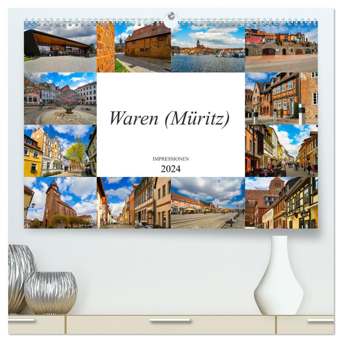 Waren Müritz Impressionen (CALVENDO Premium Wandkalender 2024)