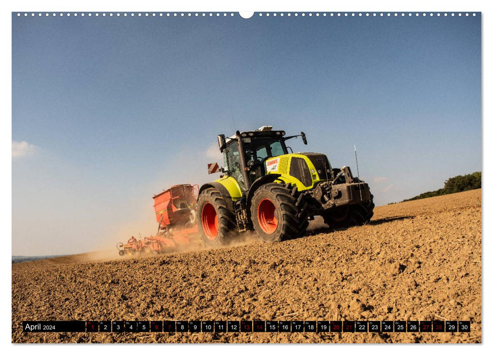 Agriculture - High-tech in the field (CALVENDO Premium Wall Calendar 2024) 