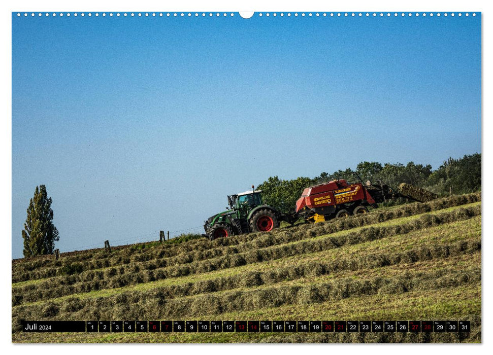 Agriculture - High-tech in the field (CALVENDO Premium Wall Calendar 2024) 