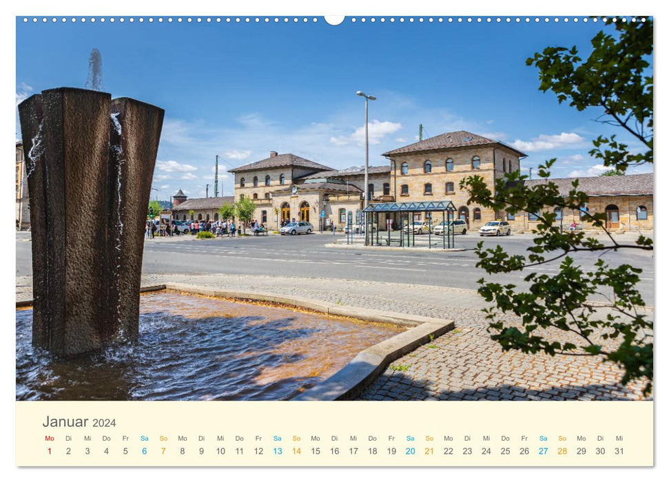Lichtenfels - die Deutsche Korbstadt (CALVENDO Wandkalender 2024)