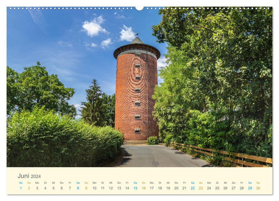 Lichtenfels - die Deutsche Korbstadt (CALVENDO Wandkalender 2024)